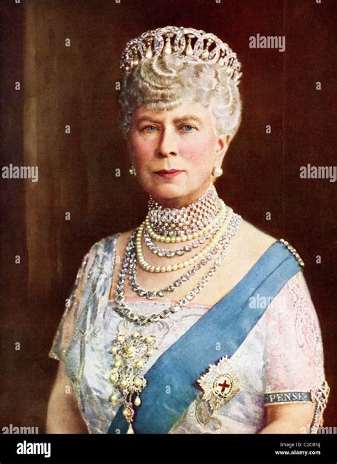 Queen Mary Consort Of King George V Mary Of Teck Victoria Mary