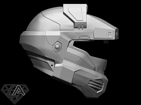 Halo Scout Helmet Inspired By Halo Video Game Etsy