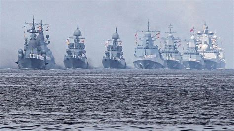 Russias Navy Day Parades In Pictures Bbc News