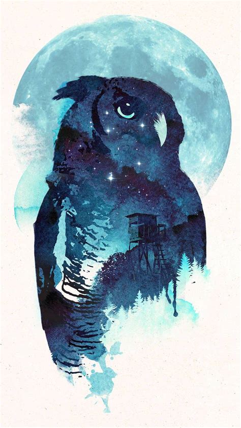 Blue Owl Wallpapers Top Free Blue Owl Backgrounds Wallpaperaccess