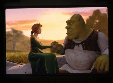 Shrek Dreamworks Princess Fiona Holding Hands Original 35mm