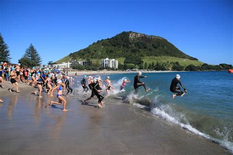 New Zealand Ocean Swim Series Sand To Surf Mt Maunganui Eventfinda