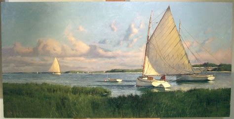 New Donald Demers Painting Sailboat Art Boat Painting Ship Paintings