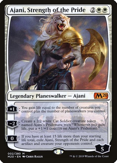 Ajani Strength Of The Pride Combos Edh