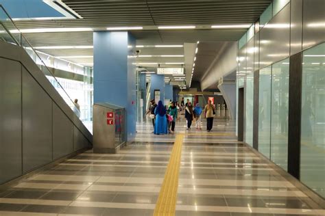 Walk cochrane mrt station to sunway velocity mall. Bandar Utama MRT Station - Big Kuala Lumpur