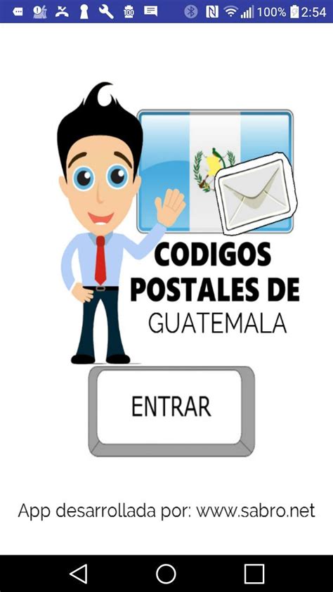Códigos Postales De Guatemala For Android Apk Download