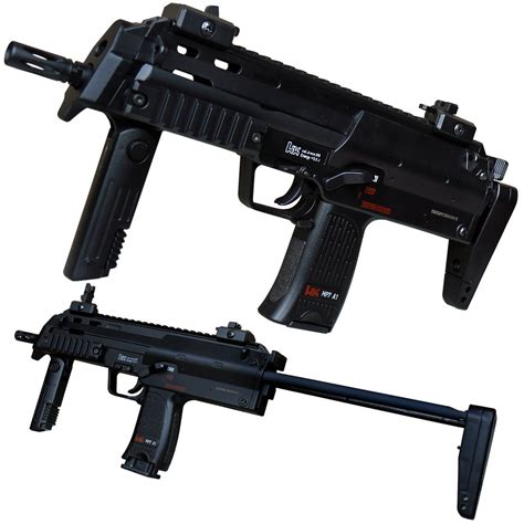 hch-shop Heckler & Koch MP7 A1 Airsoft Maschinenpistole mit Zubeh