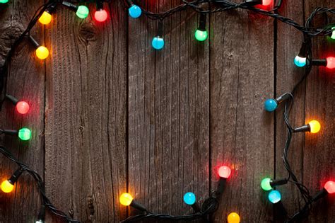 Christmas Colorful Lights Stock Photo Download Image Now Istock