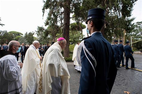Hostility Conflict Are Fruits Of The Devil Pope Tells Vatican Police