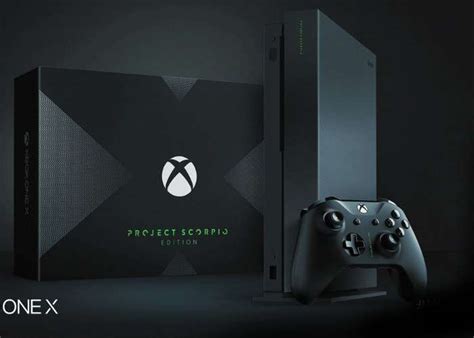 Xbox One X Project Scorpio Edition Now Available To Pre