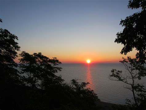 7 31 12 Sunrise Over Lake Michigan From Virmond Park In Mequon Wi 65