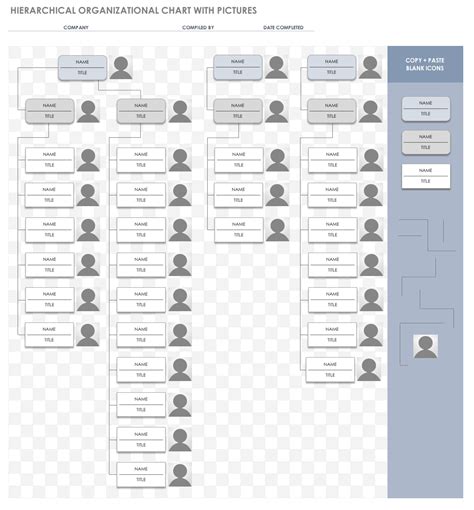 16 Org Chart Template Excel Sample Templates Sample Templates
