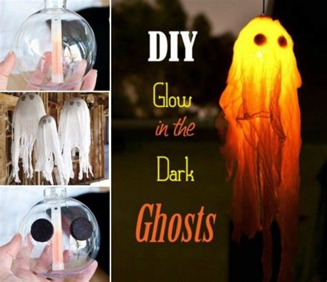 Diy Glow In The Dark Ghosts Pictures Photos And Images For Facebook