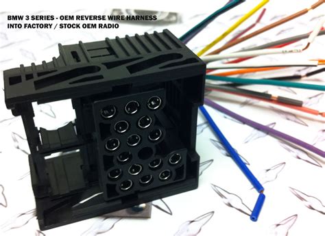BMW OEM Reverse Factory Radio Wire Harness Plug 8590-R ...