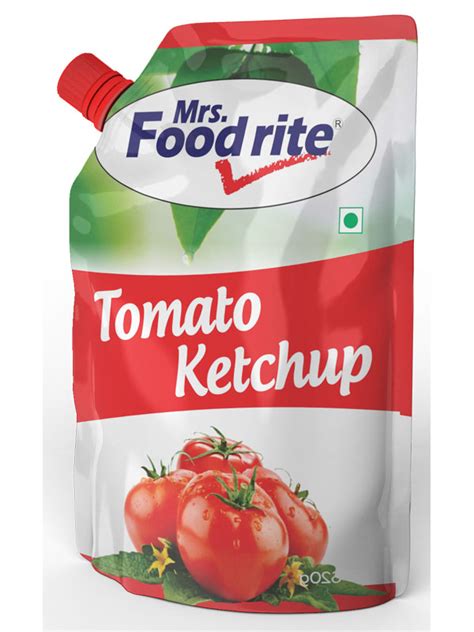 Foodrite India Mrs Foodrite Tomato Ketchup G Tomato Ketchup