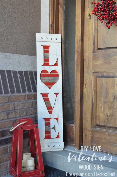 Homebyme, free online software to design and decorate your home in 3d. LOVE Valentine's Wood Sign - Her Tool Belt