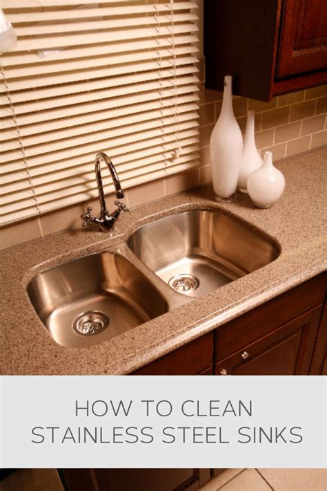 Stop the drain, fill your sink with water, and add about a capful of bleach. How to clean stainless steel sinks #howto, #helpful, # ...