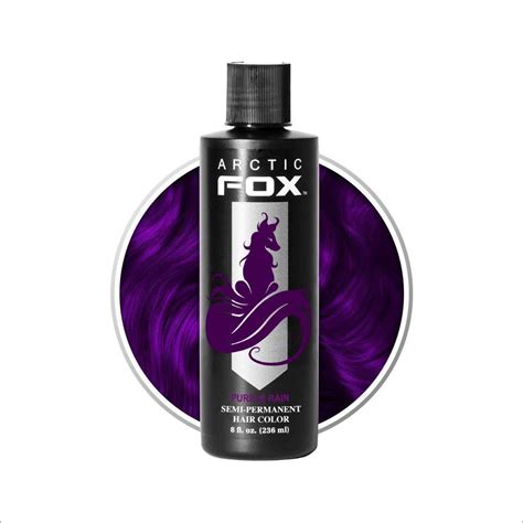 Arctic Fox 100 Vegan Purple Rain Semi Permanent Hair Dye Color 8 Fl