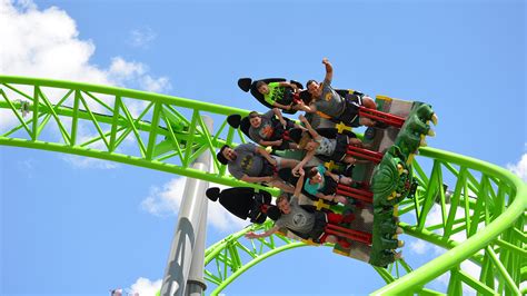 Ride Entertainment The Monster Infinity Roller Coaster Opens At