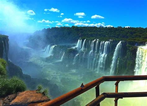 Iguazu Falls Argentina One Of The World S Wonders Stock Image
