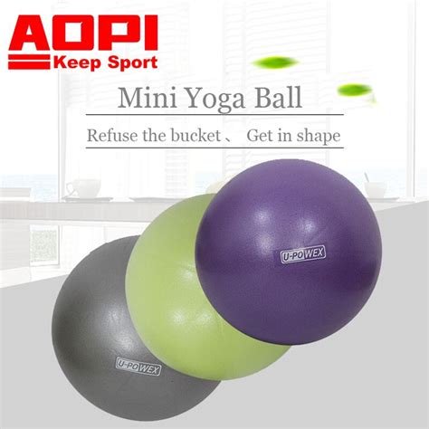 Aopi Mini Yoga Ball Gym Pilates Balls Physical Fitness Ball For Fitness Appliance Exercise