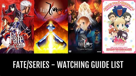 How To Watch Complete Fate Anime Series In Order My Tech Blog