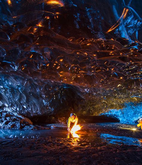 Photographer Visits Mind Blowing Ice Caves These 15 Epic Images Ensue