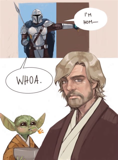 Art Blog Kind Of — Old Dinluke Comic Inspired From A Post By Star Wars Humor Star Wars