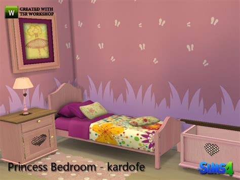 Princess Bedroom By Kardofe Sims 4 Bedroom