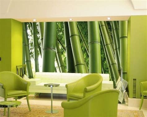 Captivating 3d Wallpaper Ideas To Adorn Your Living Room 11 Green