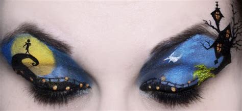 The Nightmare Before Christmas Eye Makeup Art Pic Global Geek News