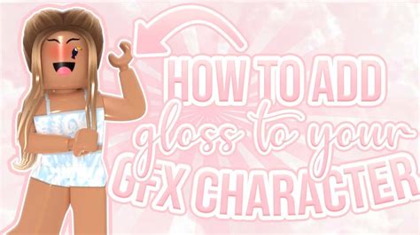 How To Make Your Character Glossy Roblox Gfx Blender 28