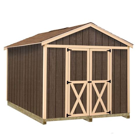 Best Barns Danbury 8x12 Wood Shed Free Shipping