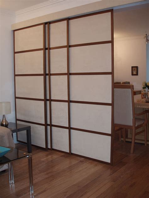 Living Room Shoji Room Divider Japanese Sliding Panels