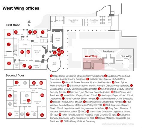 Image is not to scale. UsefulCharts on Twitter: "Floor plan of the White House's West Wing under Trump. Chart by CNN. h ...