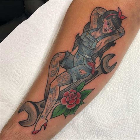 The Top 51 Pin Up Girl Tattoo Ideas [2021 Inspiration Guide]