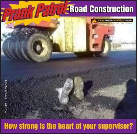 Funny Road Construction Safety Meme Pranks Laugh