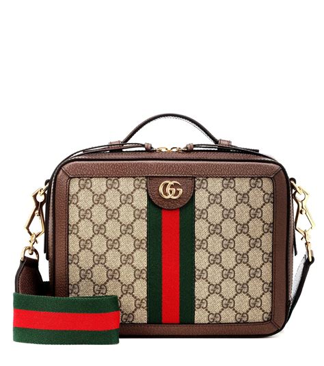 Gucci Ophidia Mini Round Shoulder Bag In Brown Save 22 Lyst