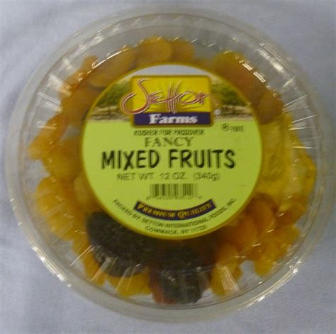 Fancy Mixed Fruit Kosher For Passover