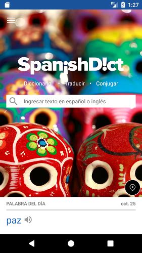 Spanishdict Traductor
