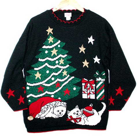 Whatever you're shopping for, we've got it. Kitty Cats Vintage 80s Acrylic Tacky Ugly Christmas ...