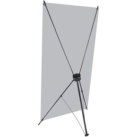 X Banner Stand 24x63″ Lightweight Portable Display Stand Stand Only