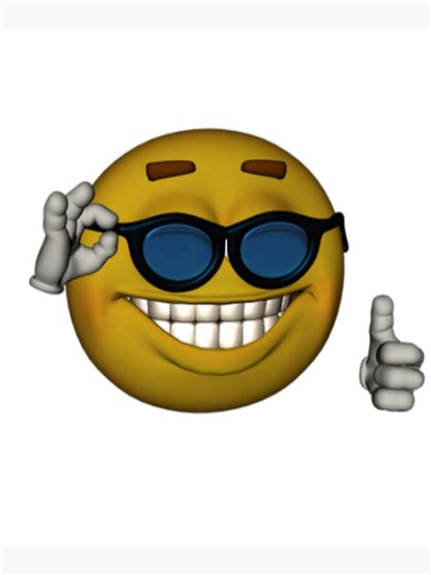 Smiley Face Sunglasses Thumbs Up Emoji Meme Face Womens Porn Sex Picture