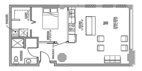 Important Ideas 1 Bedroom Loft Apartment Floor Plans Amazing