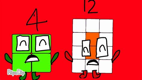 Bfb 1 2 But Numberblocks Youtube