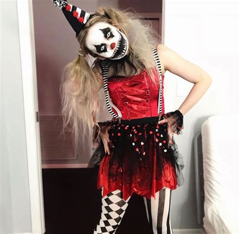 Holloween Clown Costume Women Halloween Costumes Women Scary Creepy