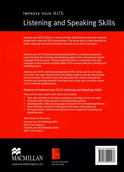 Improve Your Ielts Listening And Speaking Book With Audios Sent Via Em