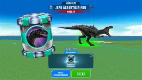 Jurassic World Alive Jefe Albertospinos Youtube