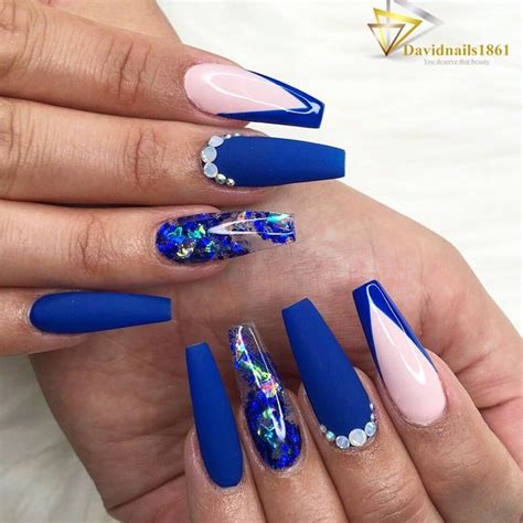 Titanium Nails And Spa On Instagram Royal Blue 💙💙🔵💙 In