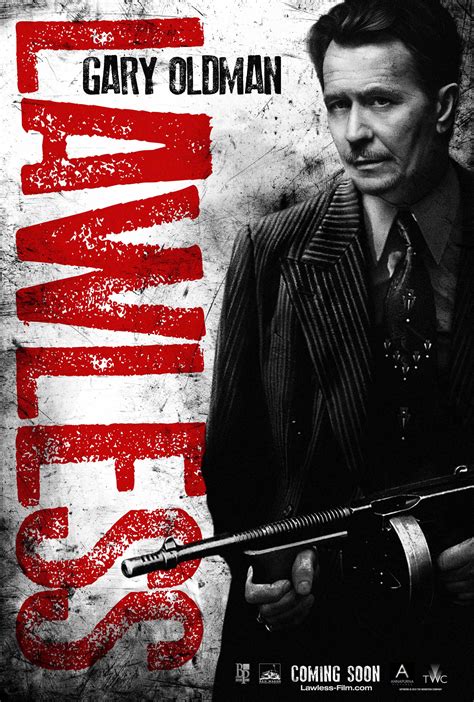 Lawless Movie Poster - Gary Oldman | HeyUGuys